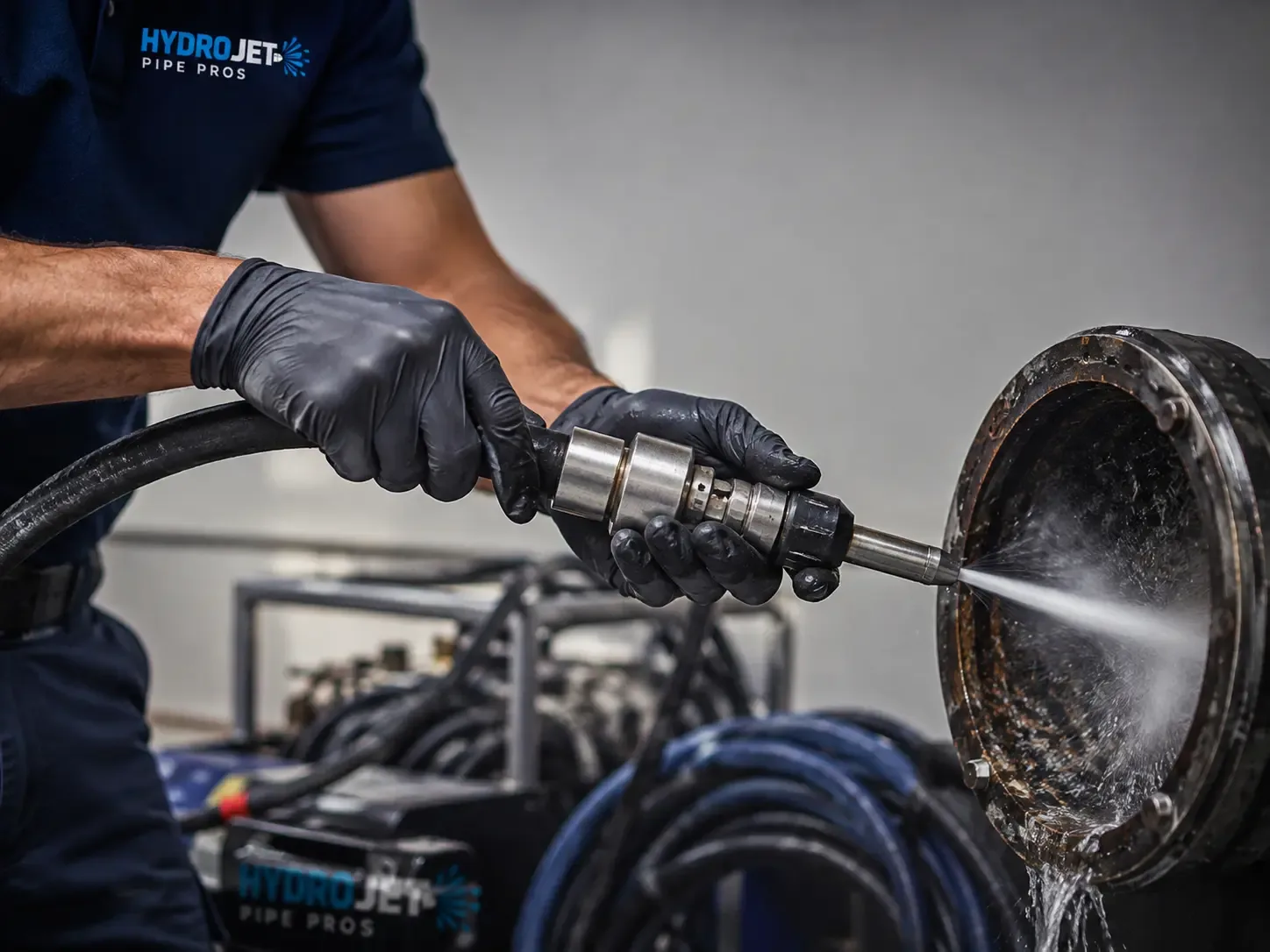Hydro Jet Pipe Descaling in Industry, TX